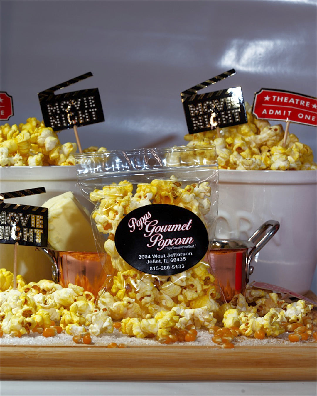 Popus Red Bag - King Size Popcorn – Popus Gourmet Popcorn